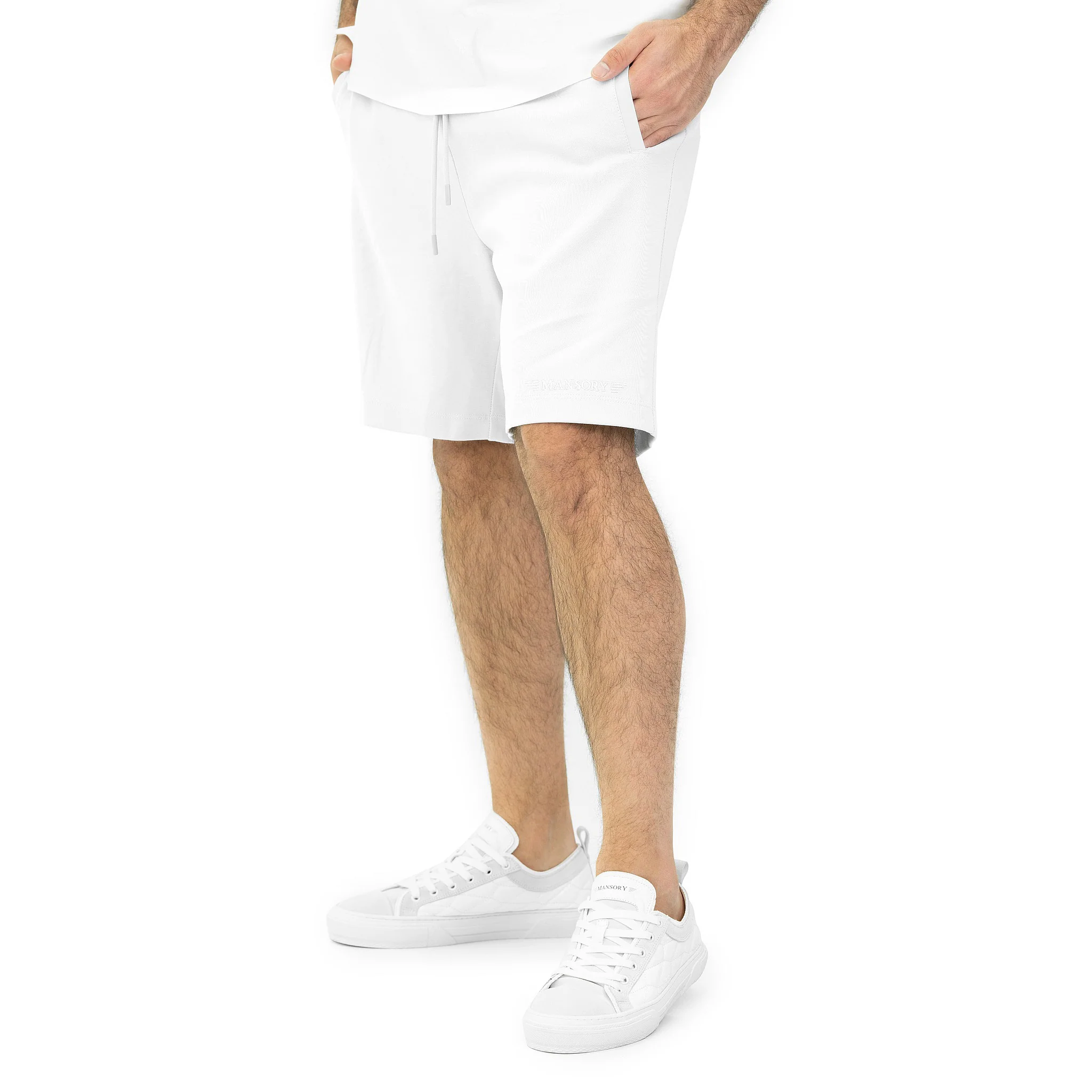 MANSORY T-shirt + Shorts Set (Arctic White) - Image 3